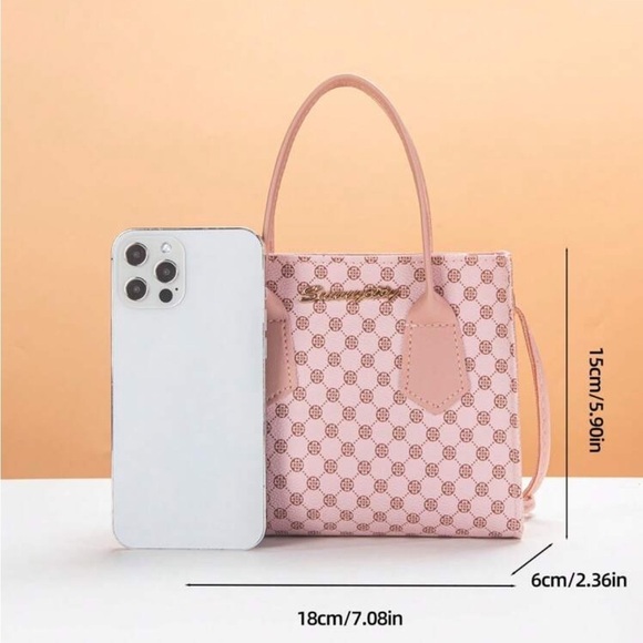 ⚠️Clearance Pink Mini Square Bag Crossbody - Picture 2 of 4